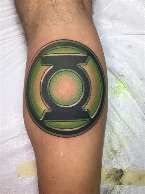 green lantern tattoo ideas|More.